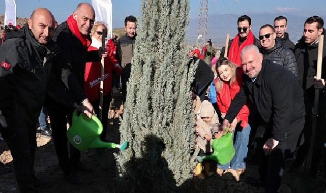 Menemen’de “İyi ki Doğdun Bebek Hatıra Ormanı” kuruldu