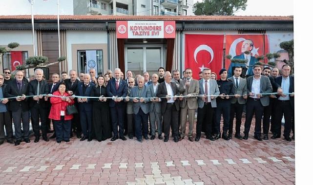 Menemen’de Koyundere Taziye Konutu hizmete açıldı
