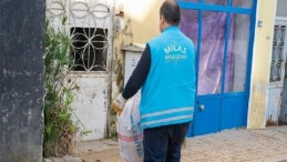 Milas Belediyesi Soğuk Kış Günlerinde Vatandaşların Yanında