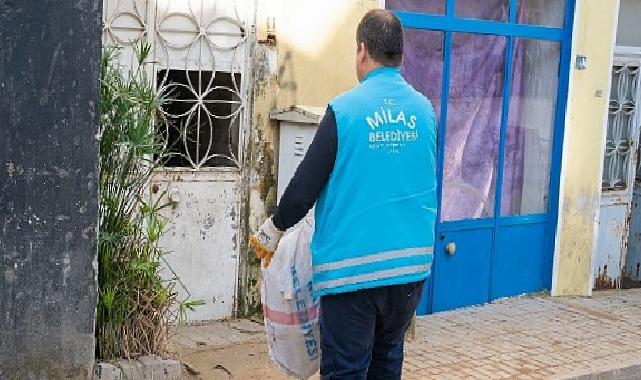 Milas Belediyesi Soğuk Kış Günlerinde Vatandaşların Yanında
