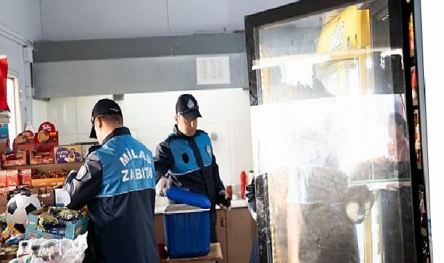 Milas Belediyesi Zabıtası’ndan Okul Kantinlerinde Kontrol