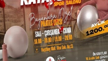 Nevşehir’de Bayanlara Özel Pilates ve Step Aerobik Kurs Kayıtları Başladı