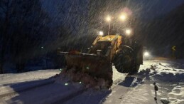 Nilüfer’de kar mesaisi