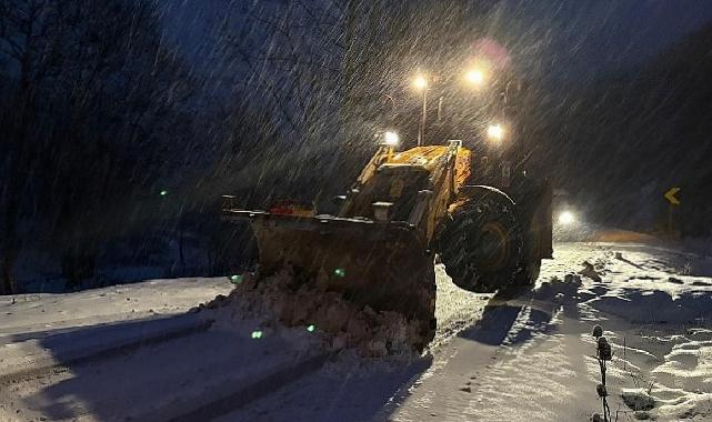 Nilüfer’de kar mesaisi