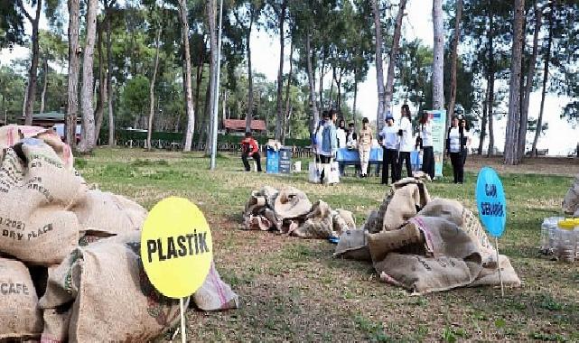 Orman ekosisteminde atıkların tehlikesi uygulamalı gösterildi