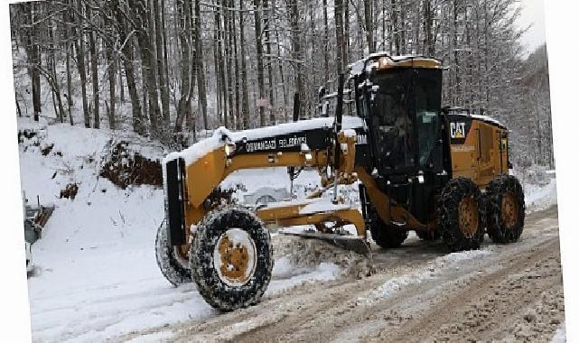 Osmangazi’de Karla Kapanan Yollara Anında Müdahale