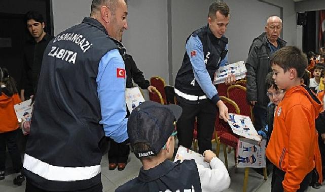 Osmangazi’de Minikler Zabıtanın Misyonlarını Öğrendi