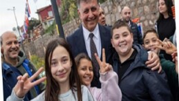 Park tamam sırada iki spor alanı var