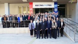 Rektör Prof. Dr. Alcı, “Hep birlikte kenetlenerek Üniversitemizi daha üste taşıyacağız”