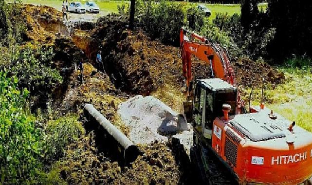 Toramanlar’da sulama suyu toprakla buluştu