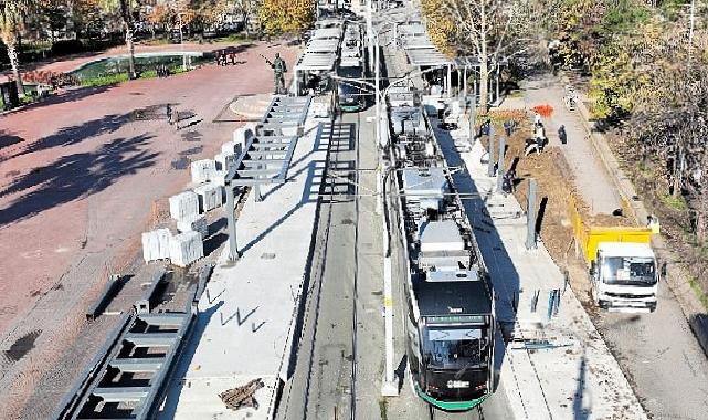 Tramvay uzatılıyor, yolcu sayısı iki katına çıkıyor