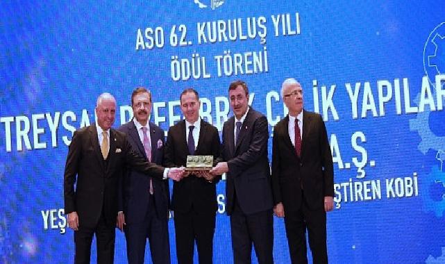 Treysan “Yeşil Dönüşüm Kapasitesini En Çok Geliştiren Firma” seçildi