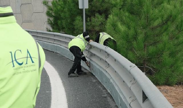 Yavuz Sultan Selim Köprüsü ve Kuzey Etraf Otoyolu’ndan Motor Şoförlerine Dost Bariyer Sistemi