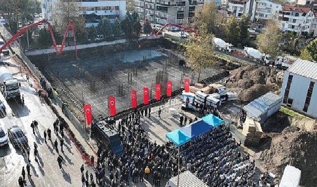 Yeni Çiftlik Ulu Camii’nin Temeli Merasimle Atıldı