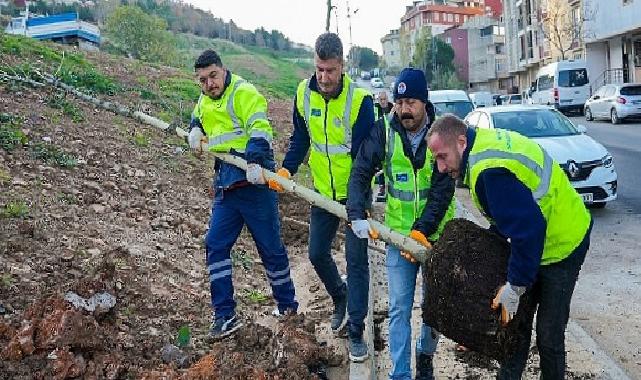 Zümrütevler’in parkları geri dönüşümle yenileniyor