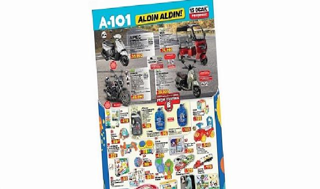 15 Ocak’ta A101’de Mobilite Eserleri Tüketicileri Bekliyor