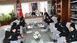 1918 Rice FK’dan Lider Topaloğlu’na nezaket ziyareti