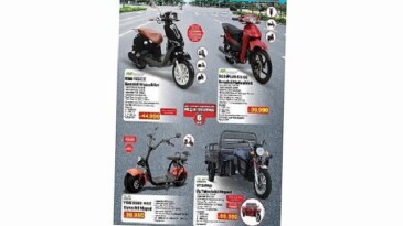 22 Ocak’ta A101’de Motosiklet ve Moped Modelleri Satışa Sunuluyor