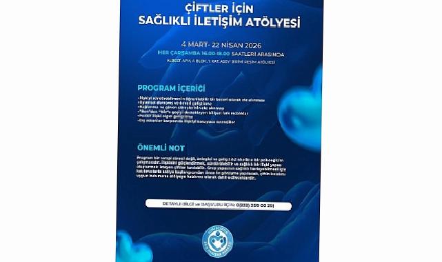 Aliağa Belediyesi’nden Çiftler İçin Sağlıklı Bağlantı Atölyesi