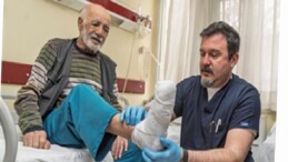 Ampütasyondan son anda kurtuldu