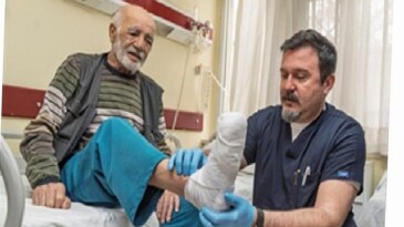 Ampütasyondan son anda kurtuldu