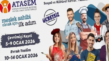 ATASEM’de ikinci devir kayıtları başlıyor