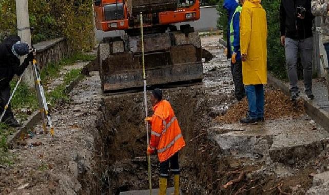 Balatçık’ta yağmur suyu meselesine kalıcı tahlil