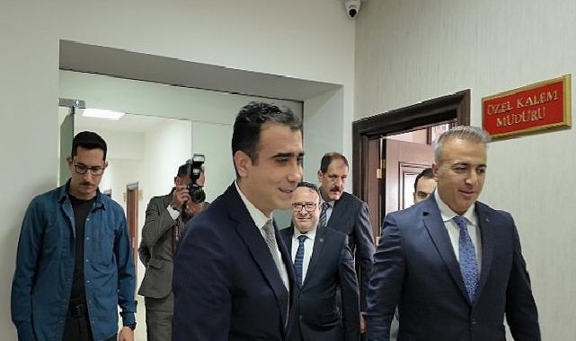 Belediye Başkanı Savaş Kalaycı’dan Vali Çiçek’e Ziyaret