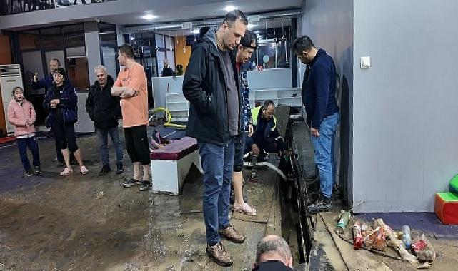 Bornova’da sel alarmı