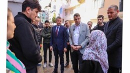 Buca’da sel seferberliği: Lider Duman ve CHP İl Başkanı Güç sahada