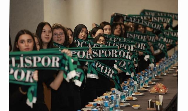 Büyükakın ve öğrencilerin Kocaelispor dolu akşamı!