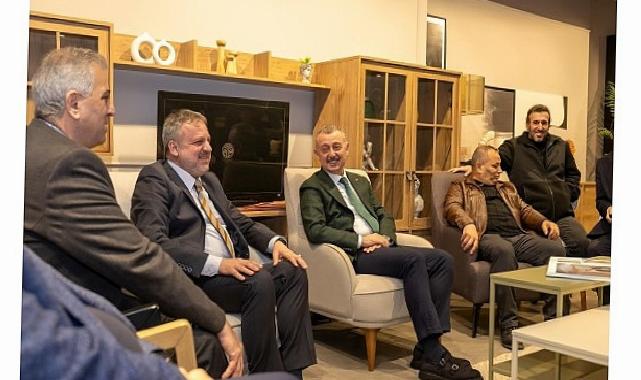 Büyükakın, Zincirlikuyu esnafını ziyaret etti