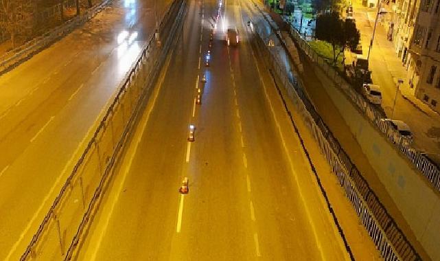 Büyükşehir, Seka Tüneli’ndeki panelleri yeniledi