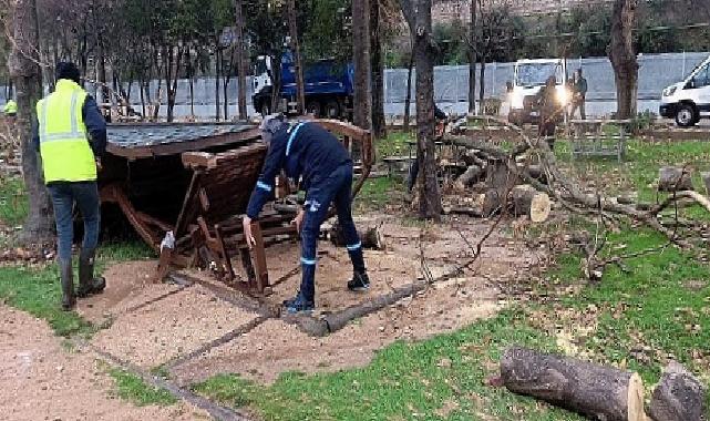 Büyükşehir, şiddetli lodosa karşı teyakkuzda