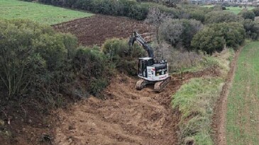 Büyükşehir Tarım Yerlerini Taşkınlara Karşı Koruyor