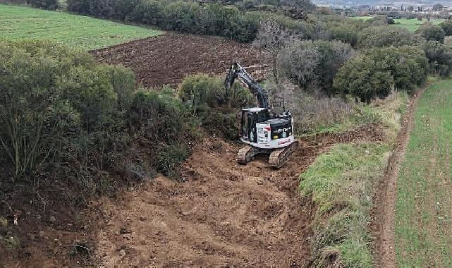 Büyükşehir Tarım Yerlerini Taşkınlara Karşı Koruyor