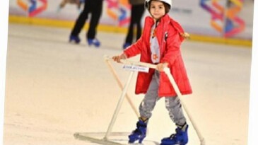 Büyükşehir’den öğrencilere yarıyıl tatili için buz pisti muştusu