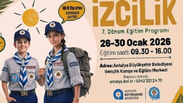 Büyükşehir’in 7. periyot izcilik eğitimleri başlıyor