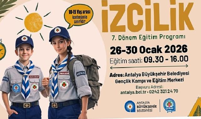 Büyükşehir’in 7. periyot izcilik eğitimleri başlıyor