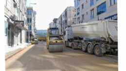 Çamlıkule’de bozulan yol onarıldı