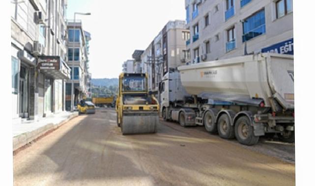 Çamlıkule’de bozulan yol onarıldı