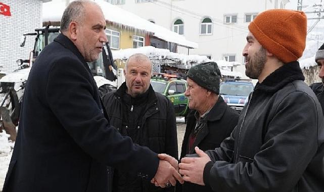 Canik’te Karla Faal Çaba: Solüsyon ve Tuzlama Çalışmaları Son Sürat