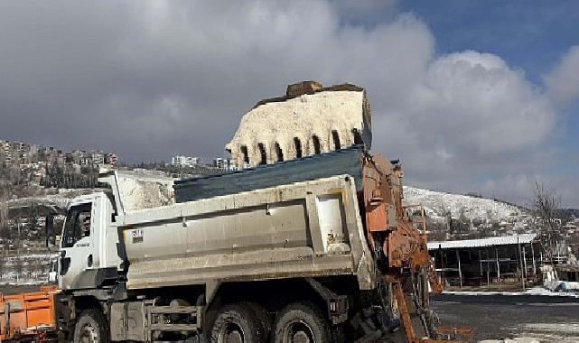 Çankaya’da Kar Mesaisi
