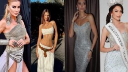 Ceren Arslan birinci büyük defilesinde Özge Ulusoy ve Ivana Sert’le tıpkı podyumda