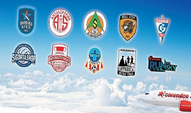 Corendon Airlines, Türkiye’de ve Avrupa’da çoklu sponsorluk irtibatı yaklaşımıyla spora güç vermeye devam ediyor