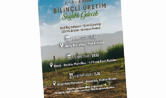 Didim’de Üreticilere Yönelik Şuurlu Üretim Eğitimleri Başlıyor