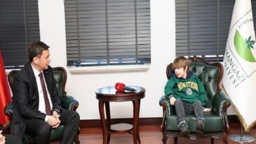 DMD Hastası Yağız Efe’ye Lider Aydın’dan Takviye