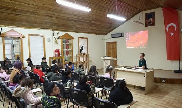 Doğal Hayat Parkı’nda çocuklara hayvan ve tabiat sevgisi aşılanıyor