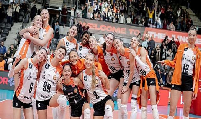Eczacıbaşı Dynavit’ten 3-0’lık net galibiyet