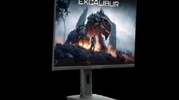 Excalibur’un yeni jenerasyon 2K 240 Hz monitörü oyun ve profesyonel kullanım için tasarlandı